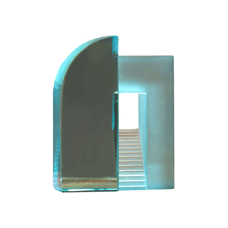 Ozdoby na čínske hračky s prechodom z modrého matného skla