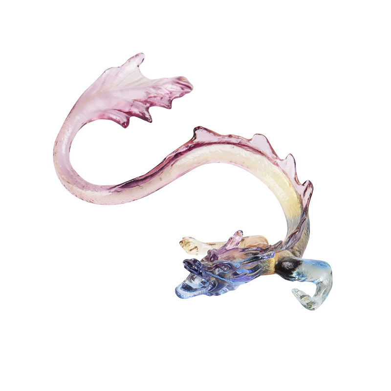 Stojan na vonné tyčinky Golden Dragon Glass