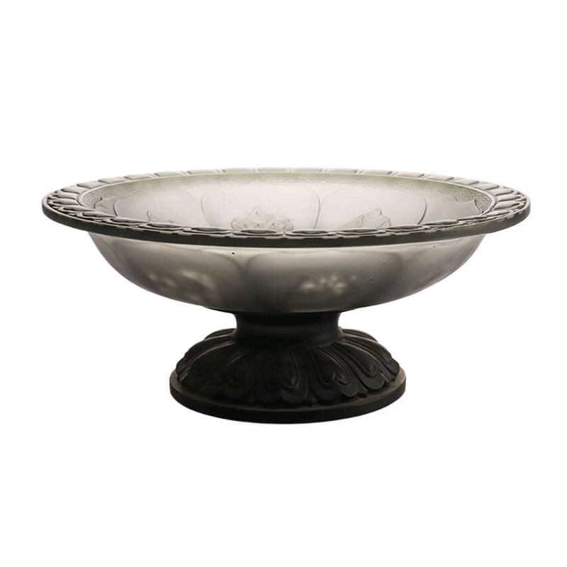 Miska na ovocie v šedej glazúre