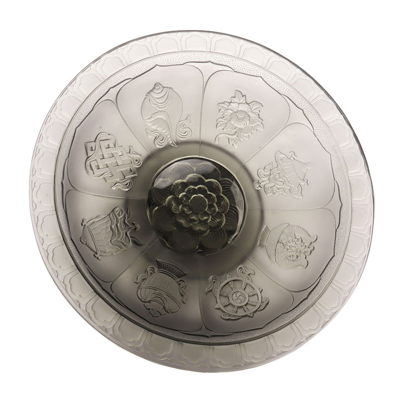 Miska na ovocie v šedej glazúre