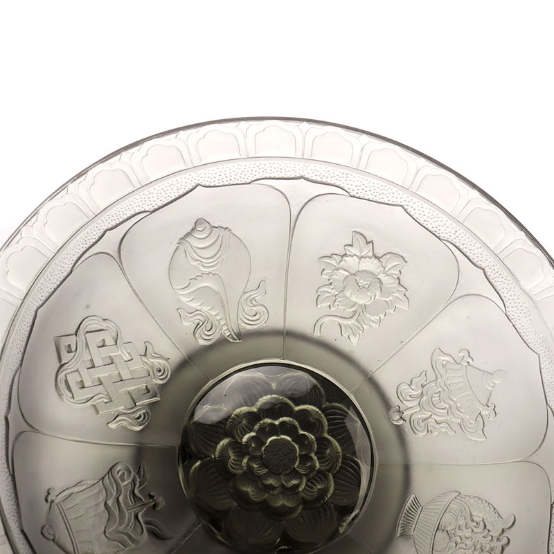 Miska na ovocie v šedej glazúre