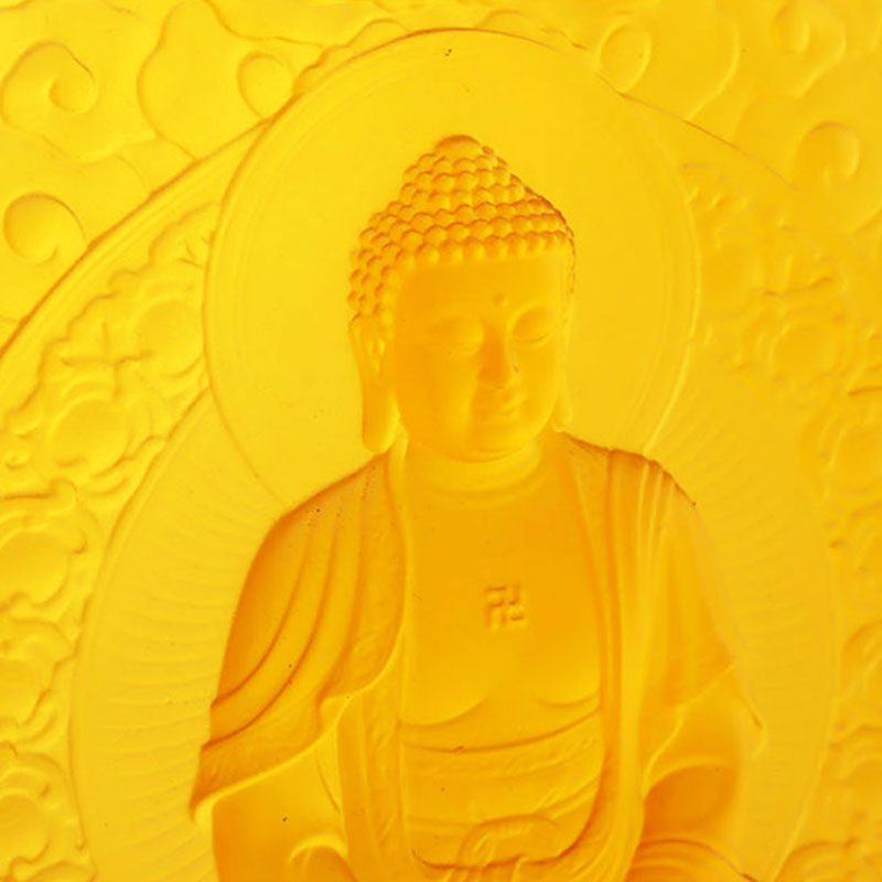 Dekoratívna tehla Amitabha Buddha Liuli
