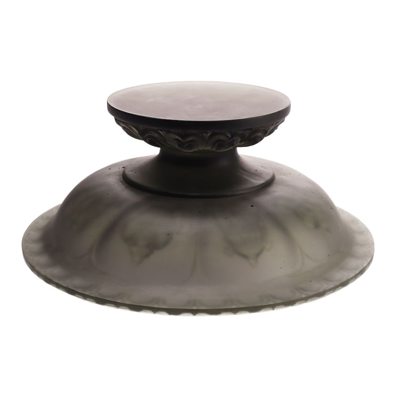 Miska na ovocie v šedej glazúre