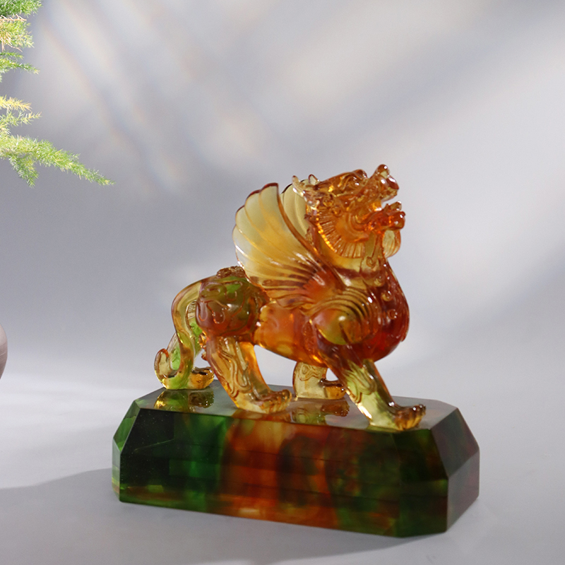 Krištáľovo farebná glazúra beštie ozdoby