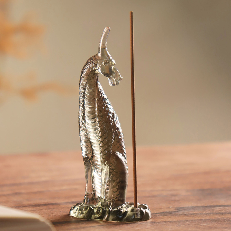 Sklenený držiak na vonné tyčinky Kirin