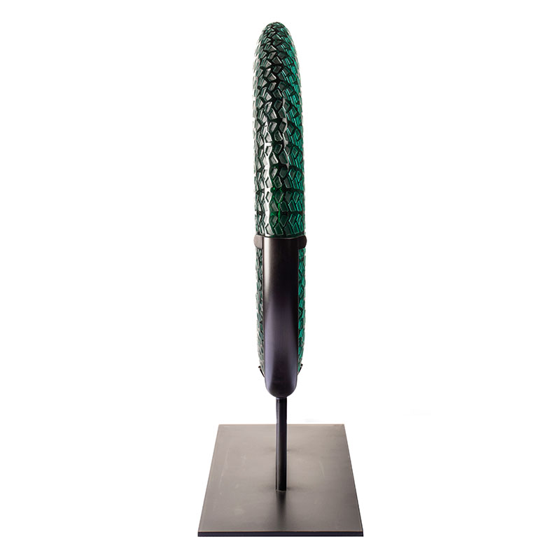 Kruhové kotúče s bambusovými listami